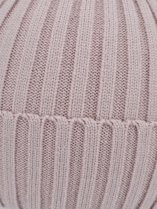 VINTERMÖSSA MED TJOCK MUDD OCH POMPON ROSA NOVITI 52/56 V020B