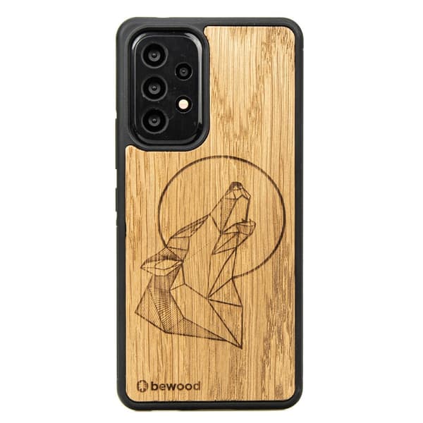 Træcover til Samsung Galaxy A33 5G WOLF OAK