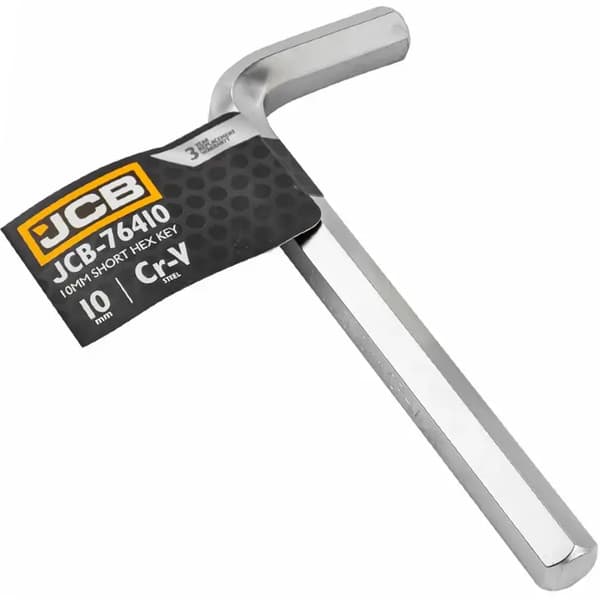 JCB Unbrakonøgle HEX CRV 10 mm 6-punkts L-type