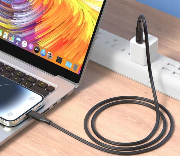 XO NB-Q265B PD USB-C - USB-C KABEL 1,0m 60W sort