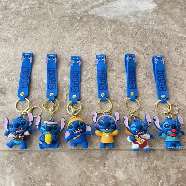 Avaimenperä raidalla Disney Lilo ja Stitch Disney avaimenperä