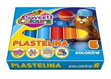 Muovailuvaha 6 väriä
