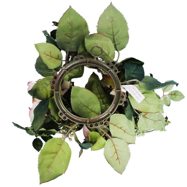 Romantisk krans med roser, diameter 20 cm