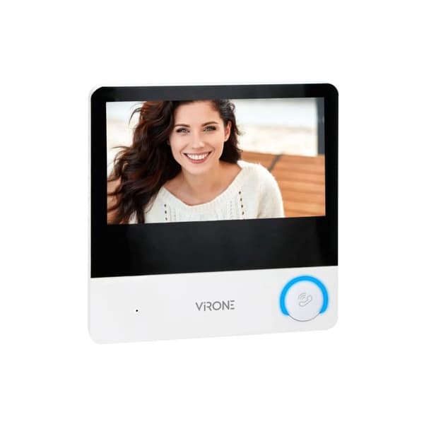 WiFi Video Intercom TUYA App Nøgleringe Fuld HD Touchskærm RFID 7'