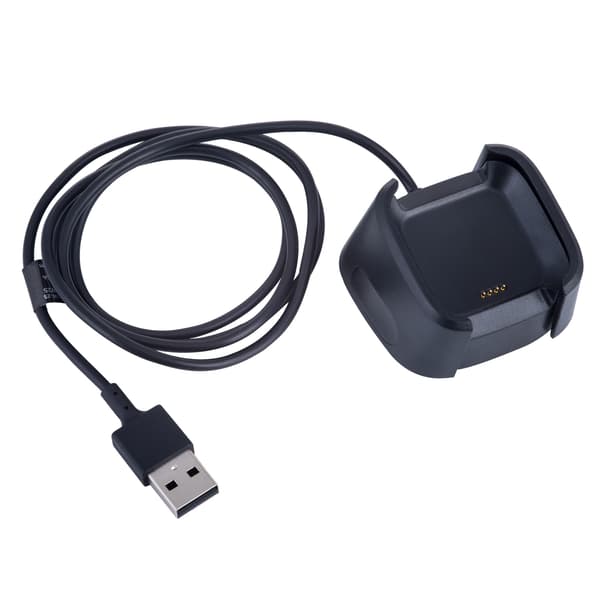 Fitbit Versa / Lite Akyga AK-SW-25 Oplader 1m USB-kabel til Smartwatch
