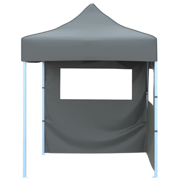 vidaXL professionelt foldbart festtelt, 2 sider, 2x2 m, stål