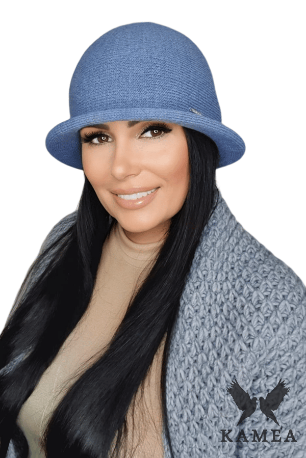 MUNIRA damhatt, jeansfärg