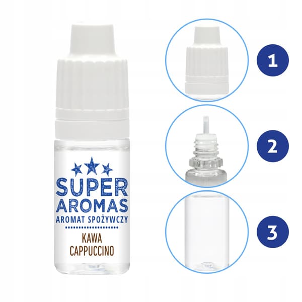 Superaromas Madaroma Cappuccino Kaffe 10 ml