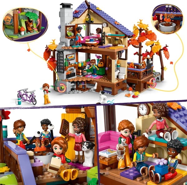 LEGO Friends Efterårsskovshus 1229 dele (42705)