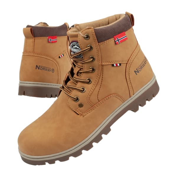 Geographical Norway sko [WALK-GN CAMEL] størrelse 41