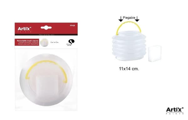 Harjanpesuämpäri kahvalla