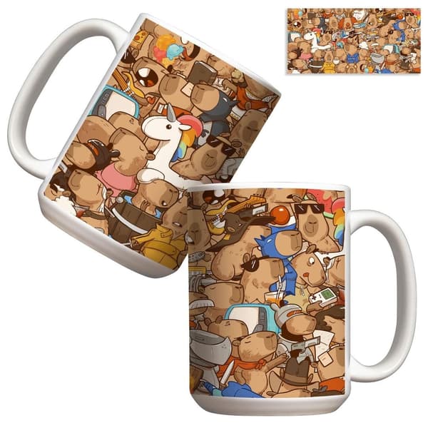 Mugg - Capybara lifestyle 440ml