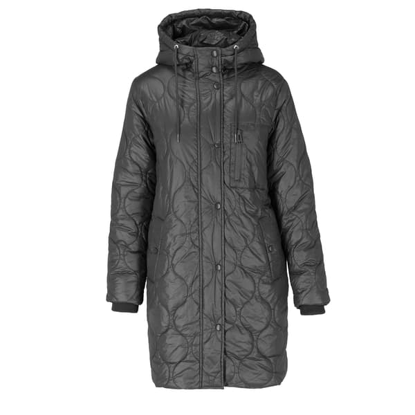 DAMVATTAD LÄTTVIKTIG JACKET MED HUVA