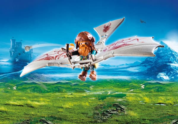 Playmobil 9342 Dvärg Flygande Maskin