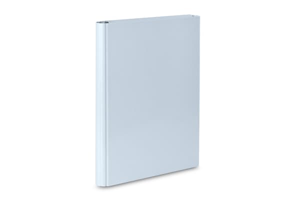 FOLDEORD MED VELCRO A4 4CM PASTELBLÅ 1123