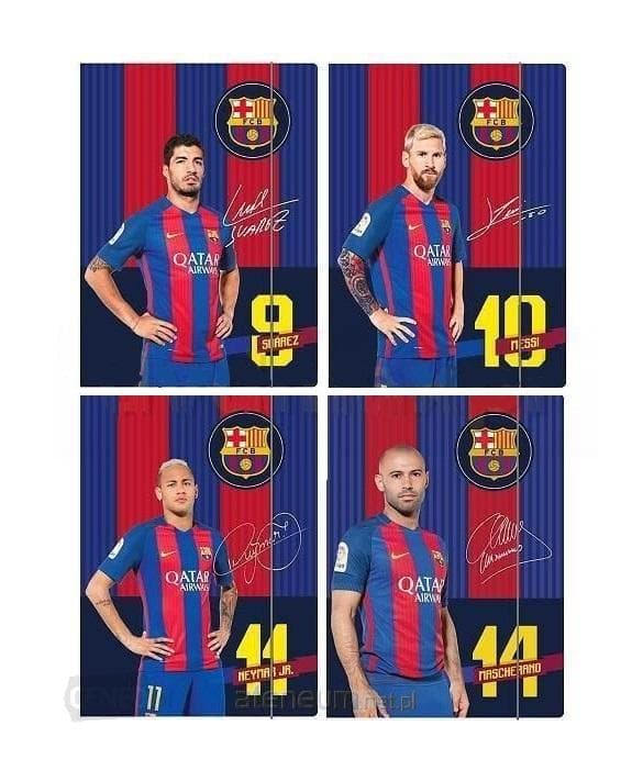 FC Barcelona ASTRA A4 elastisk mappe