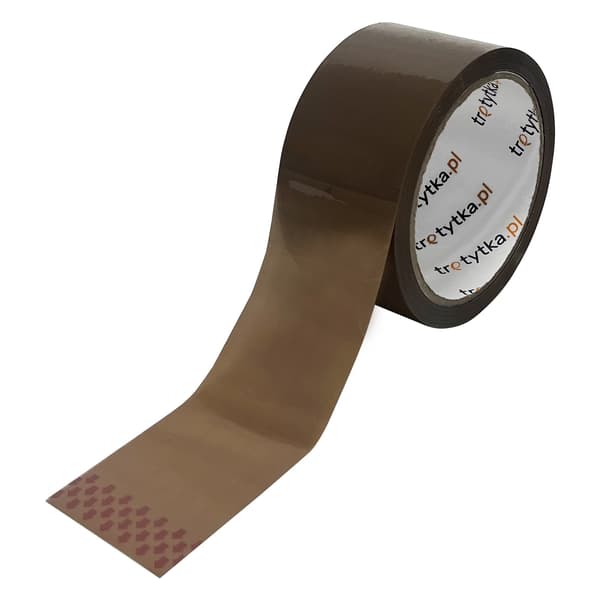 Brun packtejp, 48 mm x 50 m, 1 styck