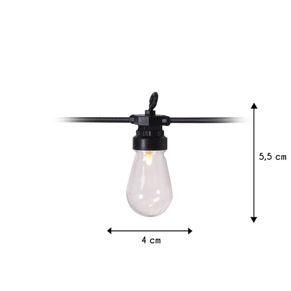 Festlys LED-pærelamper 20 stk.