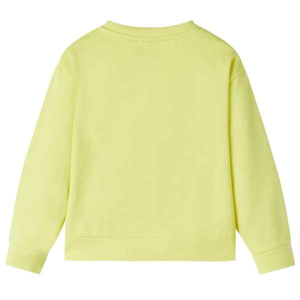 Børnesweatshirt, gul, 104