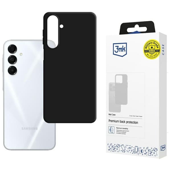 3MK Matt cover til Galaxy A17 5G, sort