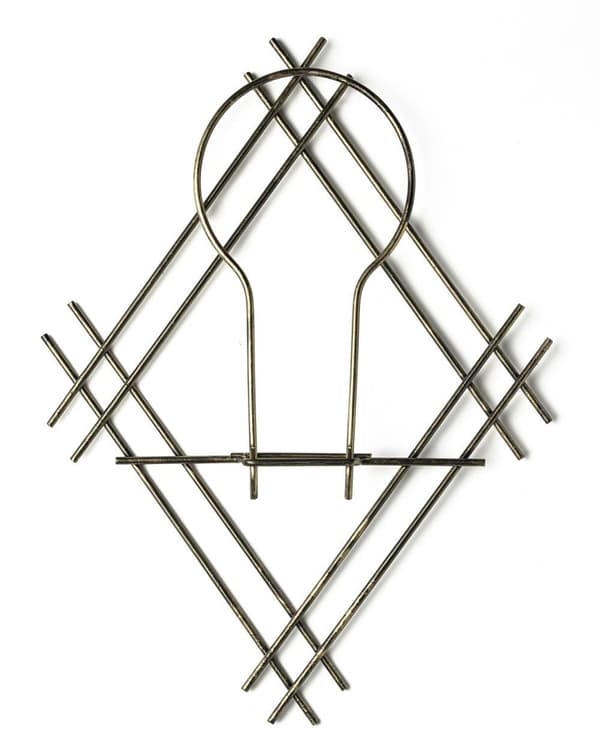 LOFT väggblomsställ i guldfärgad metall
