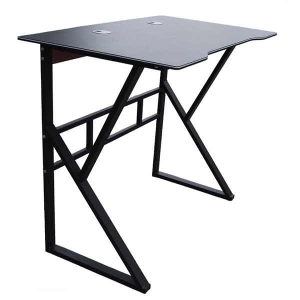 Sort gaming computerbord 100 x 60 cm STL20CZ