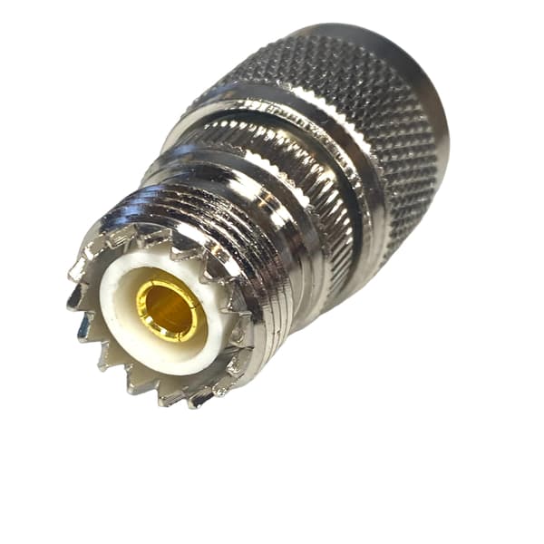 Adapter N-stik / UHF-bøsning