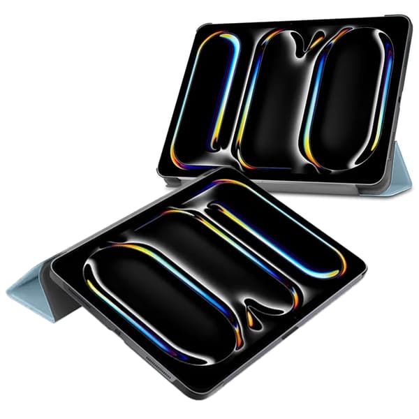 Fodral för iPad Pro 11" M5 2025 / M4 2024 (6:e/5:e generationen), Smartcase, blå