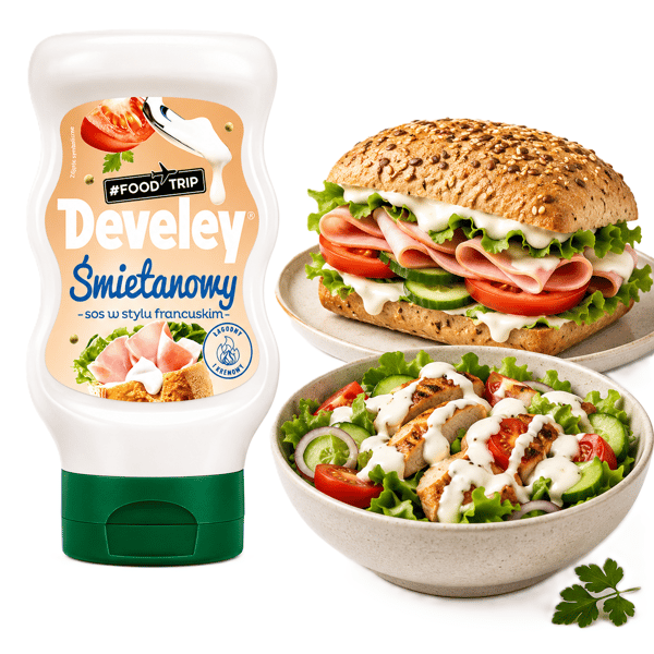 DEVELEY | Flødesauce | 315 ml