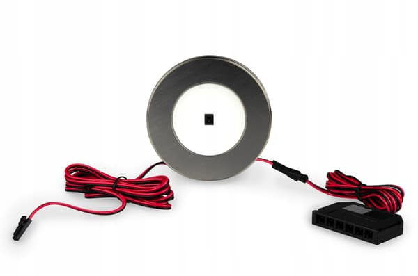 Indbygget LED-møbellampe 3W IR-sensor rustfrit stål 4000K SLL02