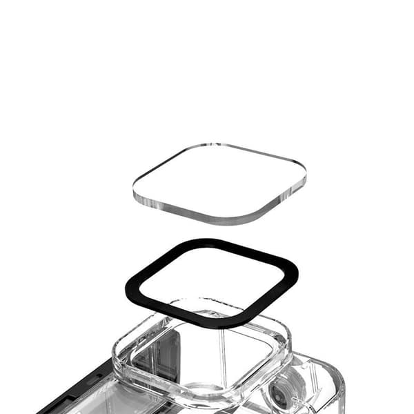 Etui til GoPro Hero 9, Vandtæt etui, Klar