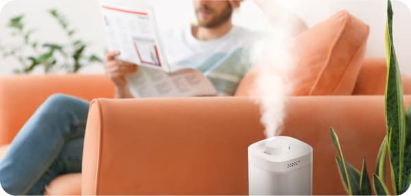 Luftfuktare Diffusor Ultraljud Jonisator Aromaterapi Tyst 3.5
