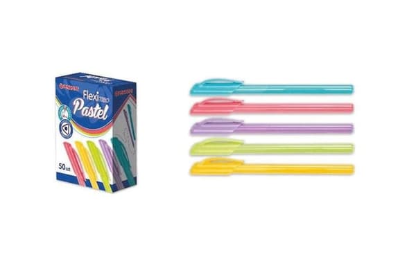 Flexi Trio pastellblå penna (50 st)