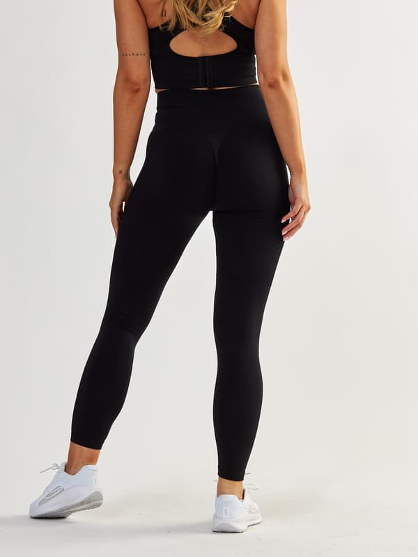 Svarta Shaping Leggings - Body Boost S
