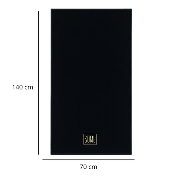 PREMIUM SOME SORT HÅNDKLÆDE 70x140cm 800gsm BTW0480BA sæt med 2