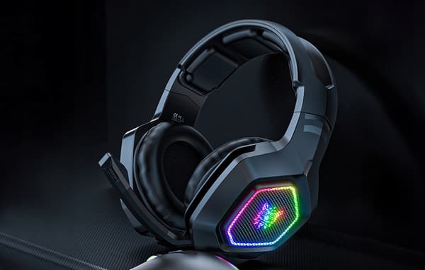 ONIKUMA K10 RGB Sorte Hovedtelefoner