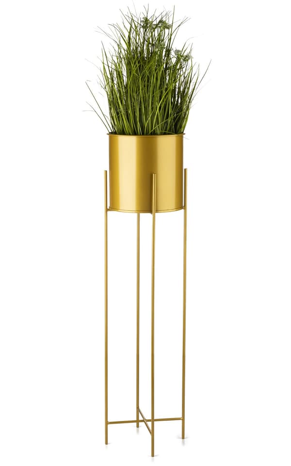 Kukkateline kannella 95 cm kultaa