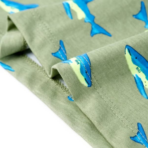 Lasten T-paita, vaalea khaki, 104