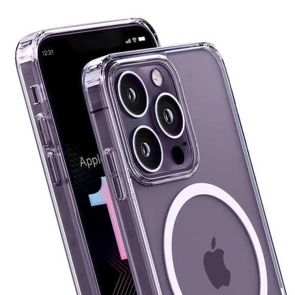 3MK MagCase til iPhone 14 Pro Max, gennemsigtig til Magsafe
