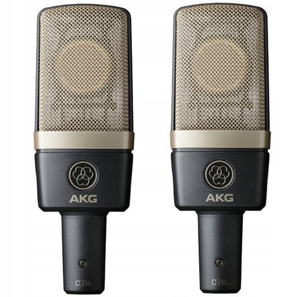 AKG C314 -sovitettu parikondensaattorimikrofoni