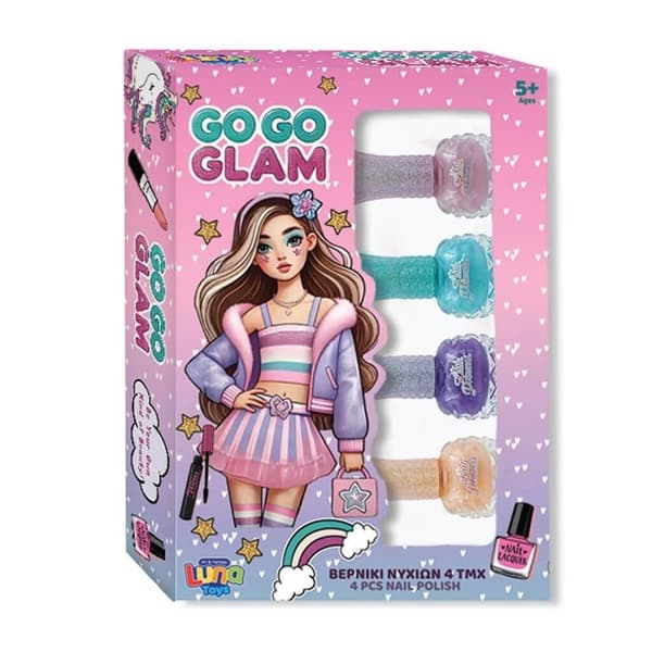 Nagellackset 4 färger