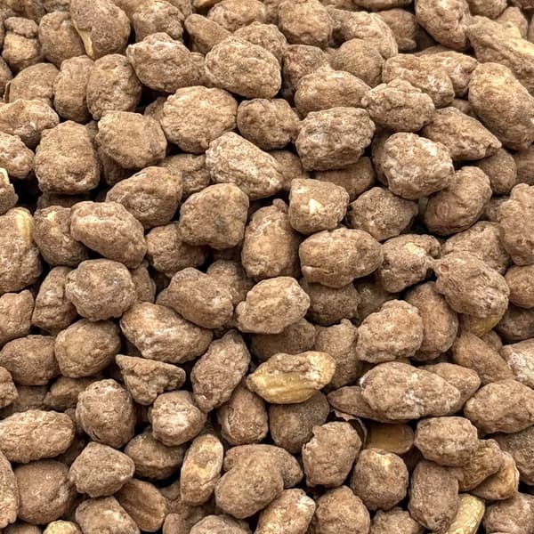 Jordnødder i karamel med kanel 1 kg
