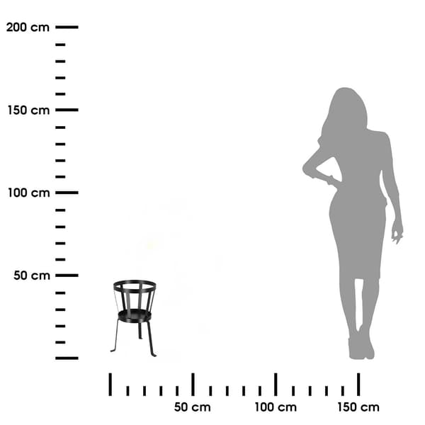 Ruotsalainen soihtuteline korkeus 41 cm