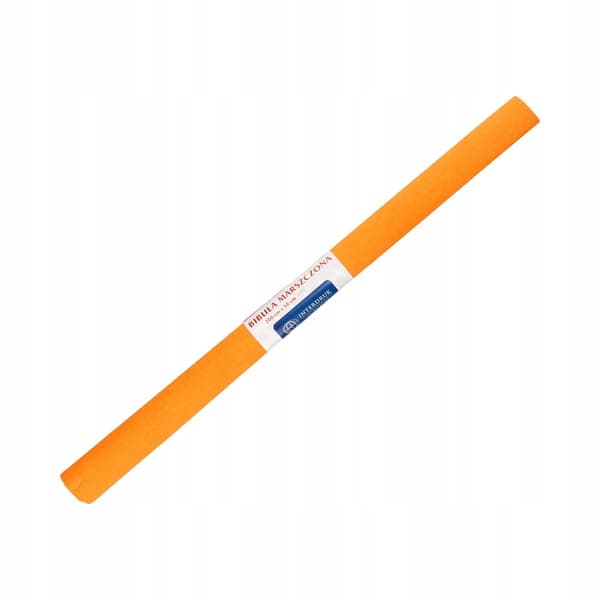 KRØLLET PAPIR NR. 5 LYS ORANGE 9565