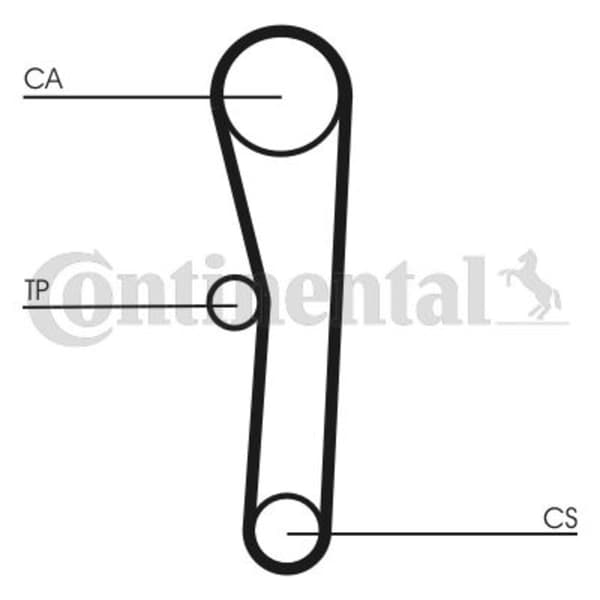 CONTITECH CT 1008 kamrem