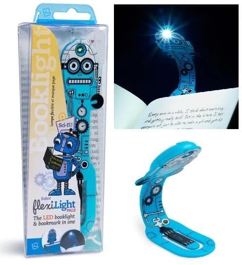 Flexilight Pals Robot Blue - Kirjavalo