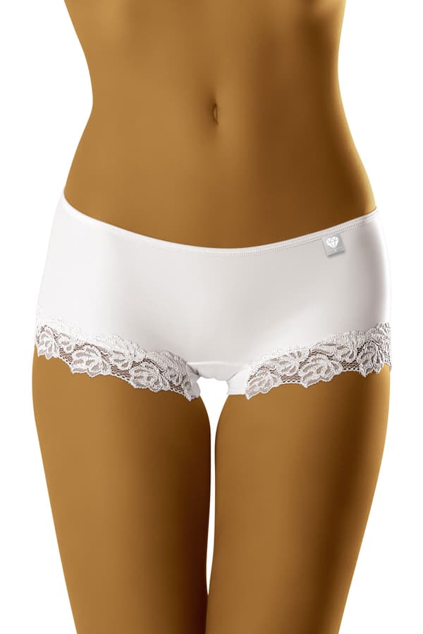 Wol-Bar diamant 3504 hvide store trusser