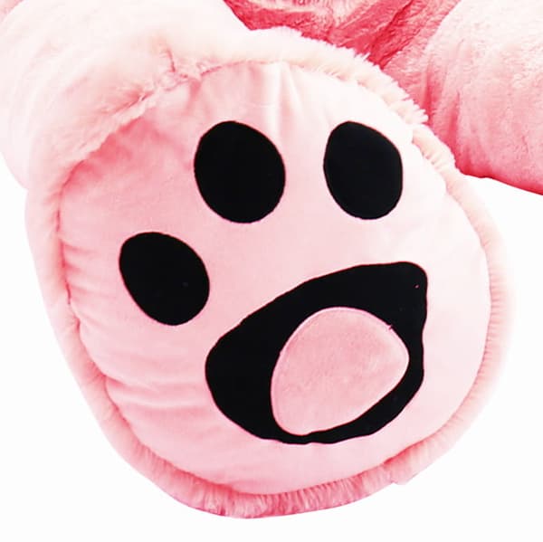 Klassisk bamse - lyserød 25 cm