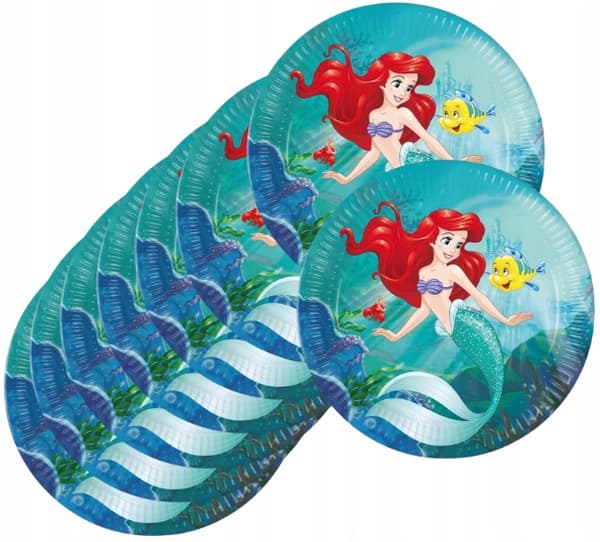 DISNEY PARTY PAPPERSTALLRIKAR 23 CM 8 ST