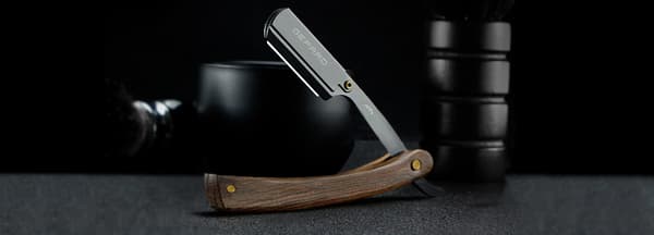 Professionelt barbersæt, barberskraber, barberblade